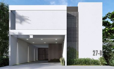 Casa residencial estilo minimalista recamara en P.B. cerca de la  playa Fraccionamiento Playas del Conchal Riviera Veracruzana