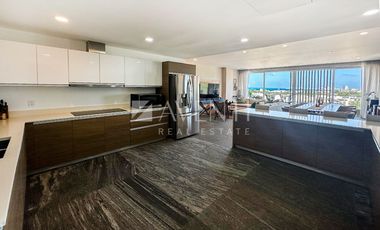 Penthouse amueblado en renta, Riva Condos, Cancún Quintana Roo.