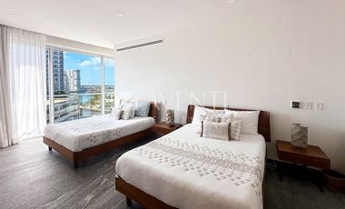 Penthouse amueblado en renta, Riva Condos, Cancún Quintana Roo.