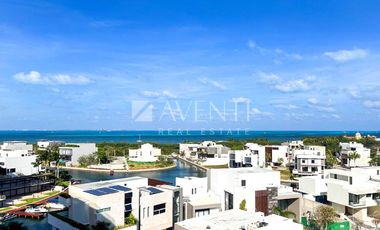 Penthouse amueblado en renta, Riva Condos, Cancún Quintana Roo.