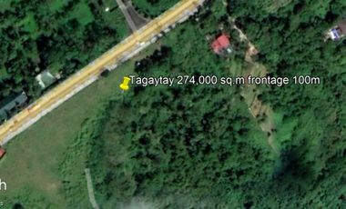 TAGAYTAY-NASUGBU H-WAY 27.4 HECTARE OVERLOOKING TAAL VOLCANO