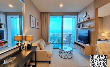 1Bed Seaview The Riviera WongAmat Beach Pattaya 35.5sqm High floor Fully furnished