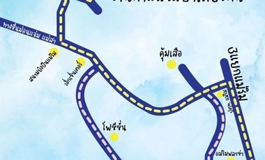 Land for sale 53 rai 2 ngan on a mountain view , Mae Ram , Mae Rim , Chiang Mai