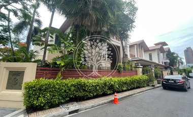 A beautiful single house 4 bedrooms 5 bathrooms for rent and for sale in Sukhumvit soi 67, Baan Sansiri Sukhumvit 67