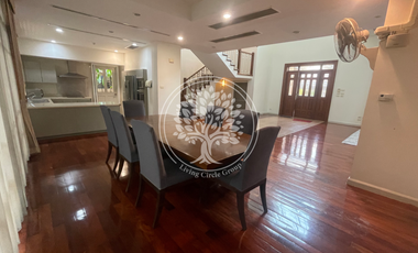 A beautiful single house 4 bedrooms 5 bathrooms for rent and for sale in Sukhumvit soi 67, Baan Sansiri Sukhumvit 67