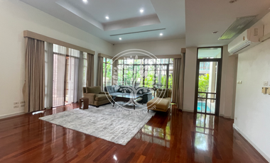 A beautiful single house 4 bedrooms 5 bathrooms for rent and for sale in Sukhumvit soi 67, Baan Sansiri Sukhumvit 67