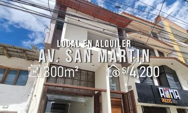 Alquiler Local Ideal Restaurante – Av. San Martin