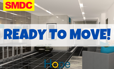 5% ONLY DP TO MOVE IN! Rent to Own Condominium for Sale in Cavite | SMDC Hope Residences