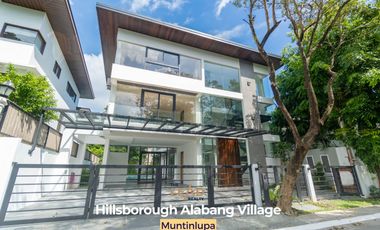 For Sale House & Lot in Hillsborough Alabang Village, near Alabang Town Center, Asian Hospital