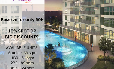 Luxury 3 Bedroom Condo for Sale in Orean Place Tower at Vertis North by Alveo Ayala Land Quezon City