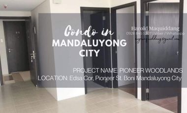 2 BEDROOM PRE SELLING CONDO in BONI MANDALUYONG NO DP- GOOD FOR RENTING BUSINESS