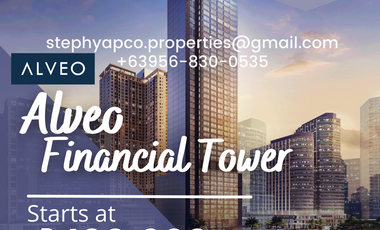 Makati Office For Sale 108sqm Alveo Financial Tower, 6794 Ayala Ave, Legazpi Village, Makati, 1630 Metro Manila