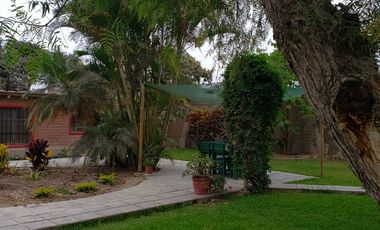 VENDO PRECIOSA CASA EN PACHACAMAC COMO TERRENO