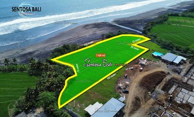 Beach Front land sale in Pasut Kerambitan Tabanan