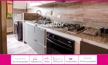 Apartamento amoblado en Patio Bonito - 2309263