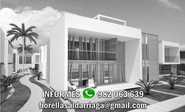 Ocasión Vendo Terreno VISTA AL MAR 300 m² en 2da Fila - en Asia Condominio Samoa Panamerica Sur KM99.5