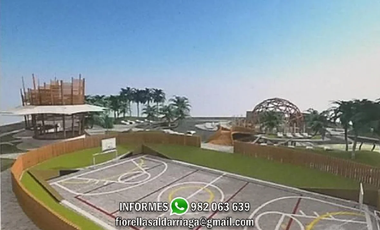 Ocasión Vendo Terreno VISTA AL MAR 300 m² en 2da Fila - en Asia Condominio Samoa Panamerica Sur KM99.5