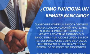 REMATO CASA EN URBI PASEOS DE SANTIAGO