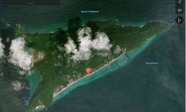 ขายที่ดินติดทะเล บนพื้นที่เกาะไหง  เนื้อที่ 38 ไร่ 2 งาน 60 ตารางวา   ลันตา กระบี่   ZJ097