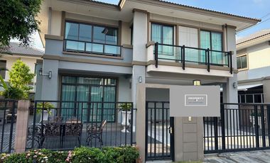 House  for sale   /  房子出售 ขายด่วน  บ้านเดี่ยวตกแต่งครบ พร้อม เข้า อยู่ได้เลยค่ะ ม. ภัสสร แจ้งวัฒนะ-ชัยพฤกษ์ Passorn Chaengwattana-Chaiyaphruek ตั้งอยู