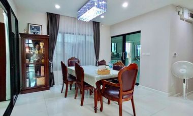 House  for sale   /  房子出售 ขายด่วน  บ้านเดี่ยวตกแต่งครบ พร้อม เข้า อยู่ได้เลยค่ะ ม. ภัสสร แจ้งวัฒนะ-ชัยพฤกษ์ Passorn Chaengwattana-Chaiyaphruek ตั้งอยู