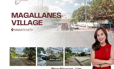 Magallanes Village in Makati City Residential Lot For Sale near Dasmariñas Village