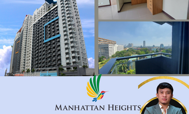 1BR Manhattan Heights RENT TO OWN Condominium in Araneta Center, Cubao QC  15K Monthly