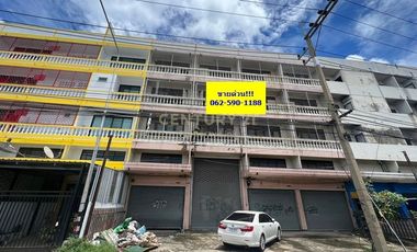 4.5 storey commercial building for sale, 4 booths hit through, next to Ekachai Road, Rama 2 Road, opposite Mahachai Market, Mueang Mai / 34-CB-65048