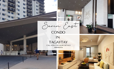 2 Bedroom Condo for sale in  Serin Tagaytay for as low as 27k a month