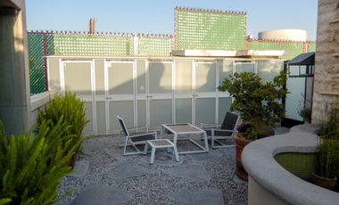 Departamento EN RENTA, CON ROOF GARDEN PRIVADO, Santa María La Ribera