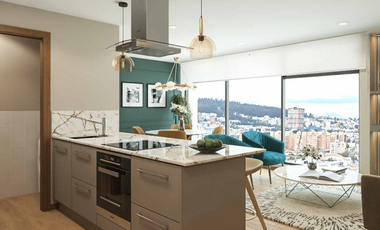405 Comodidad, Cercanía y Tranquilidad. Estudio con Parqueadero y Vista en Avenida de Los Shyris 64,85m