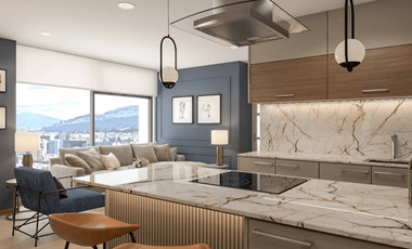 405 Comodidad, Cercanía y Tranquilidad. Estudio con Parqueadero y Vista en Avenida de Los Shyris 64,85m
