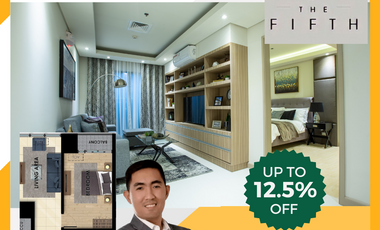 SPACIOUS 1BR WITH BALCONY 58SQM PRE SELLING IN THE FIFTH  ORTIGAS PASIG CITY