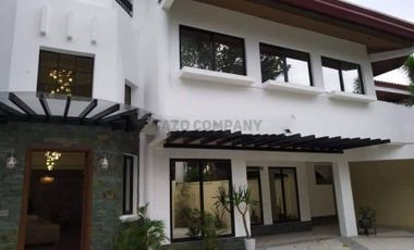 Sophisticated Living: Semi-Modern House for Rent with Pool in Ayala Alabang Village