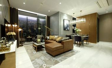 Hi-end condo for sale, Supalai Icon Sathorn project, 3-Bed 3-Bath, parking for 2 cars, 115 sq m., spectacular swimming pool view. At a great price on Sathorn Road, The Real CBD