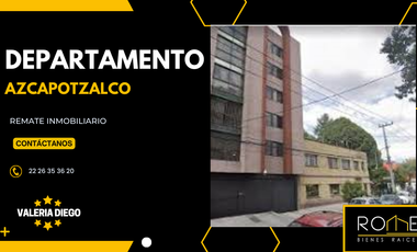 Venta de Departamento En Claveria, Azcapotzalco, Cdmx Cerca De Metro Refineria