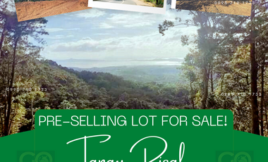 Overlooking LOT FOR SALE in Tanay Rizal