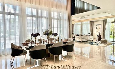 Perfect Masterpiece Sukhumvit 77  Beautiful house for sale with furnishings. Brand new house has never been lived in