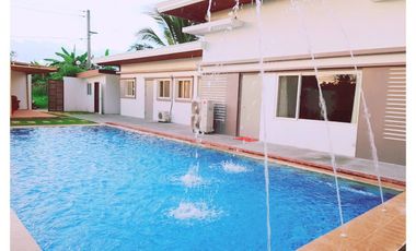 4 BEDROOMS MODERN HOUSE WITH SWIMMING POOL FOR SALE IN PORAC, PAMPANGA NEAR CLARK AIRPORT