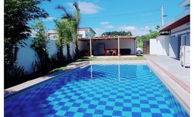 4 BEDROOMS MODERN HOUSE WITH SWIMMING POOL FOR SALE IN PORAC, PAMPANGA NEAR CLARK AIRPORT