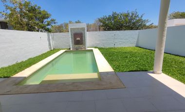 VENTA PRIVADA PRADERAS DEL MAYAB,  RESIDENCIA NUEVA DE 3 Y 4 RECÁMARAS