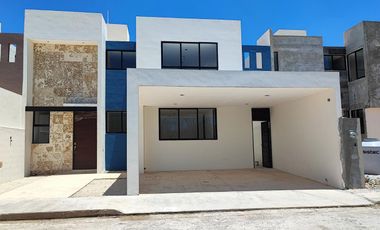 VENTA PRIVADA PRADERAS DEL MAYAB,  RESIDENCIA NUEVA DE 3 Y 4 RECÁMARAS