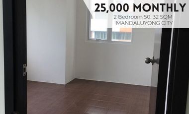 Affordable 2 Bedrooms Condo in Edsa Mandaluyong Corner Unit facing Makati