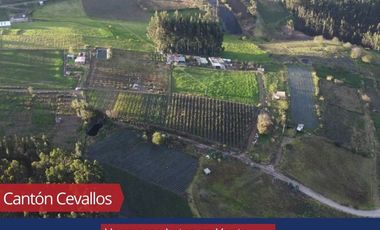 LOTES DE VENTA CANTON CEVALLOS 1900M TUNGURAHUA