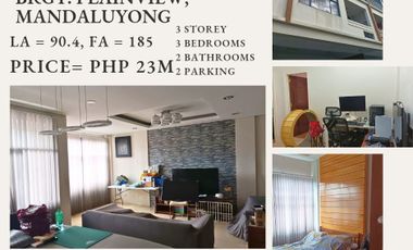 Townhouse for Sale - Brgy Plainview, Mandaluyong