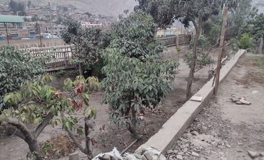 VENTA DE TERRENO EN CHOSICA ALT. PLAZA DE ARMAS 900M2 $550,000