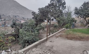 VENTA DE TERRENO EN CHOSICA ALT. PLAZA DE ARMAS 900M2 $550,000