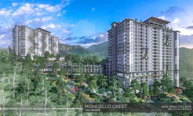 LEISURE CONDOTEL PRESELLING IN TUBA BENGUET NEAR SM BAGUIO MONCELLO CREST DMCI