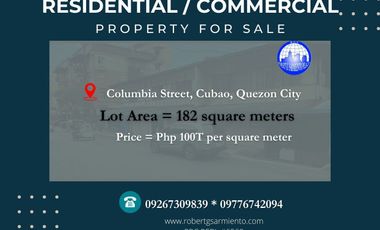 RESIDENTIAL / COMMERCIAL PROPERTY FOR SALE :