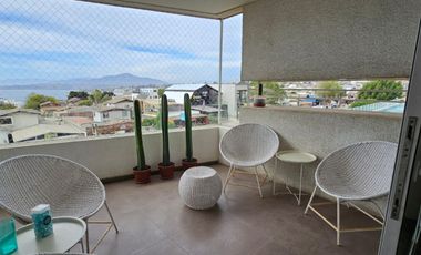 Costa Montemar, vista, 3 dormitorios, terraza, estacionamiento